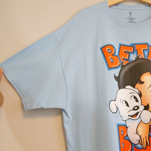 Officially Licensed Betty Boop Forever Friends Short Sleeve Cotton T-Shirt Sz XL - Picture 2 of 6